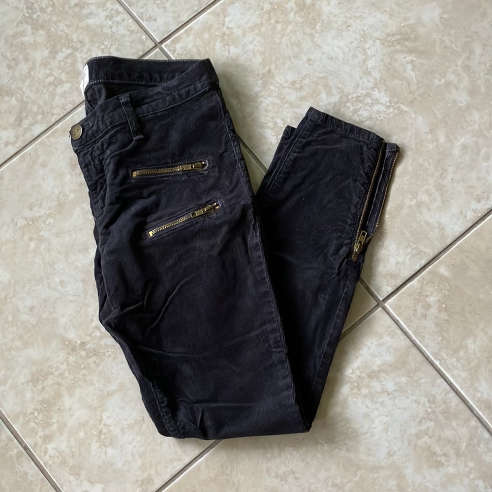 Current Elliott corduroy skinny jeans